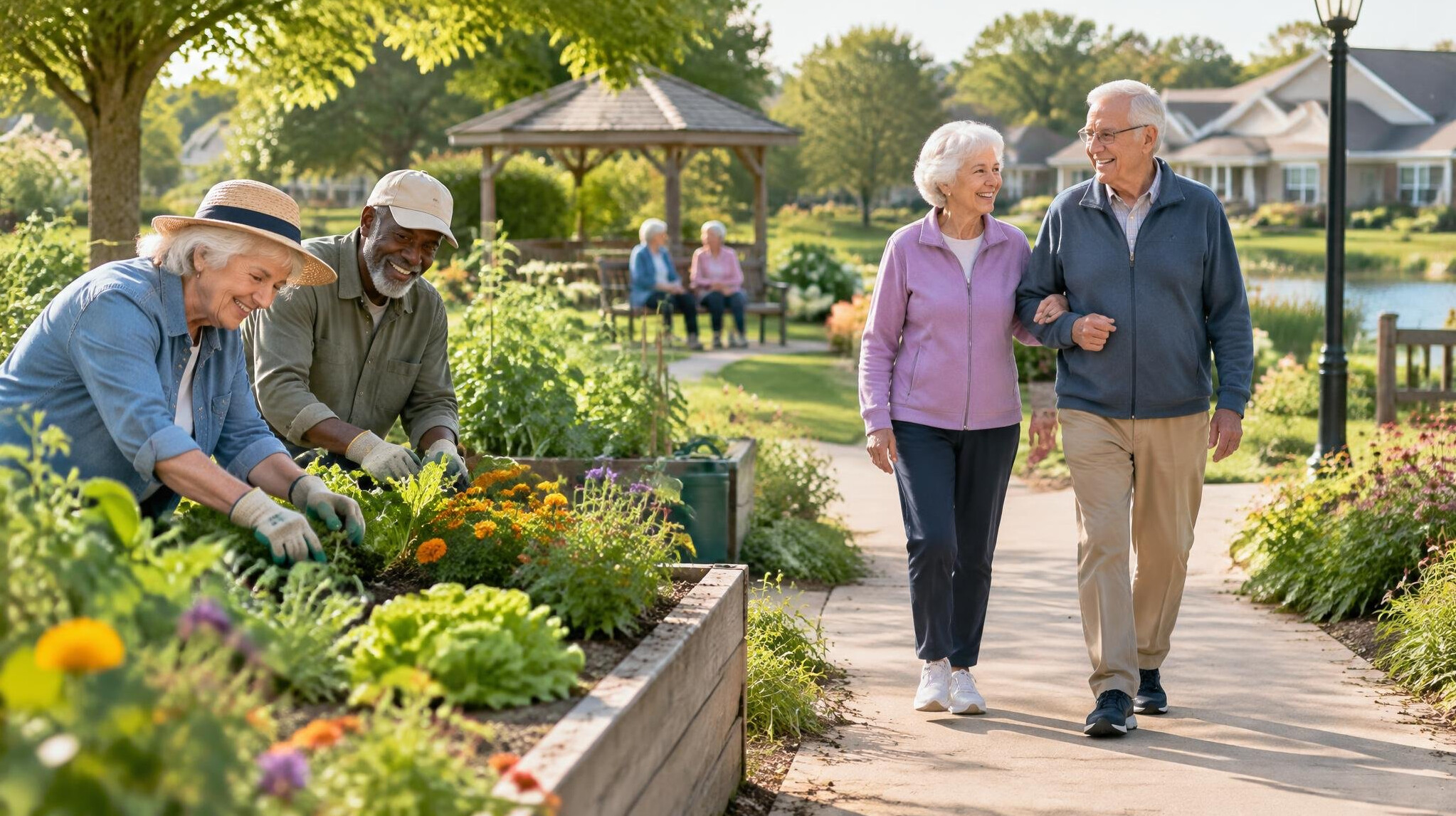 senior community garden